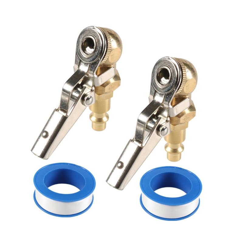 Cnrfeoap Reifeninflatorluft Chuck Schlauch End Reifenluft Chuck Inflator Schlauch Ende Mit Barb Stecker Clip Auf Inflatoranpassung von Cnrfeoap