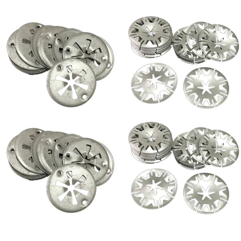 Cnrfeoap Unterablaste Auspuff Hitzeschild Metallfeder Waschmaschine Fixklammmutter 30 Mm Isoliermetall Klemmwagen Teile von Cnrfeoap
