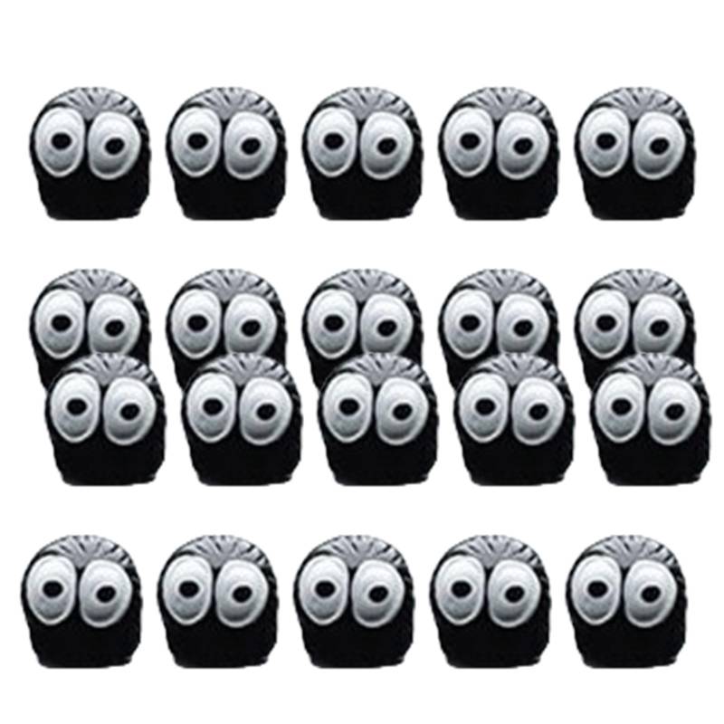 Sprites Black Coal Car Decoration Lustige Auto Dashboard Heckansicht Dekors Selbstkleber Ornament von Cnrfeoap