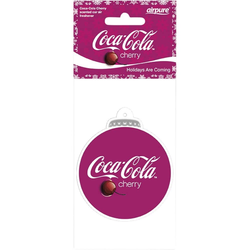CocaCola Auto-Lufterfrischer, Weihnachtskugel, Kirsch-Coke von Coca-Cola