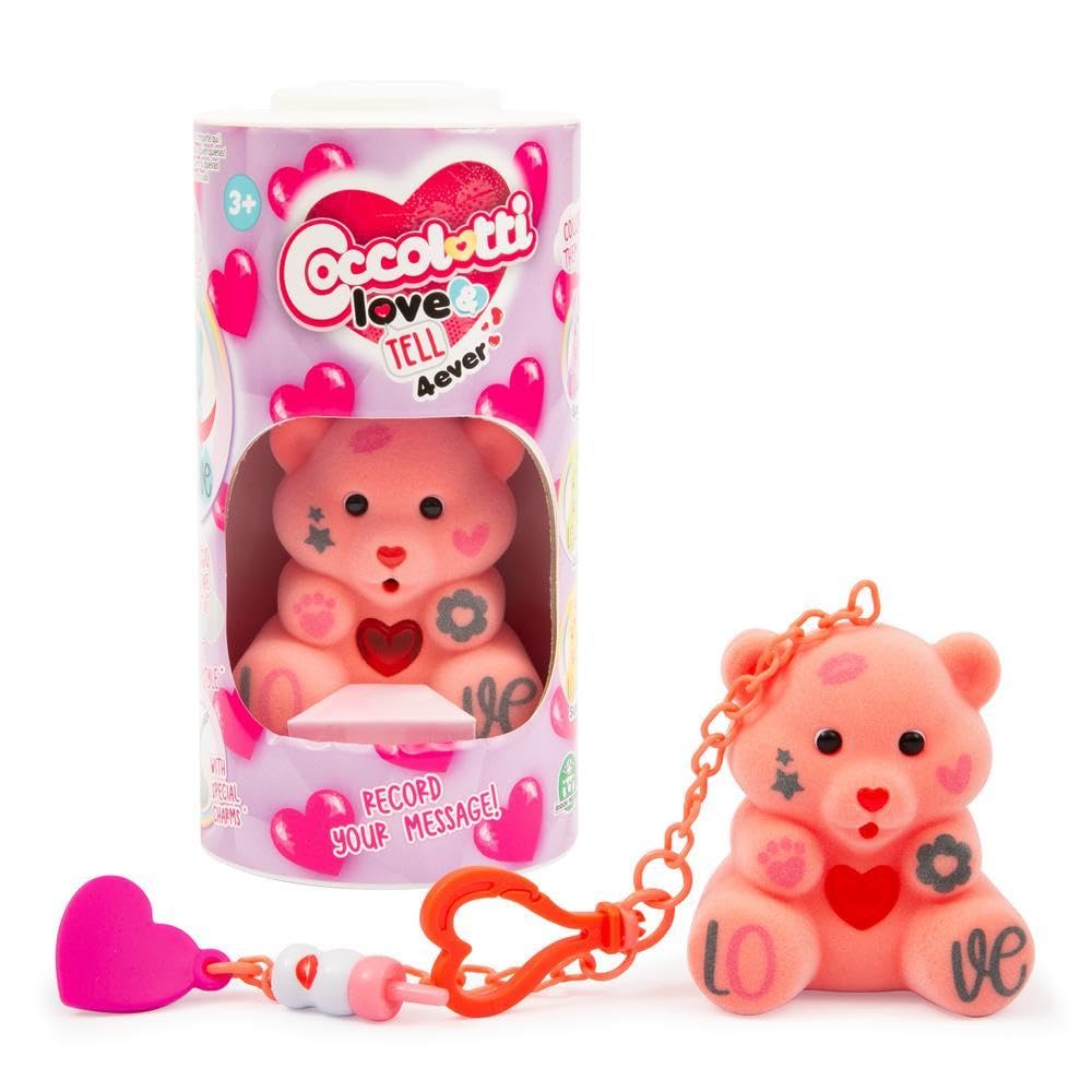 Coccolotti Love&Tell 4ever Korallenbär, mit Aufnahmefunktion und Schlüsselanhänger, interaktive Tiere Spielzeug, für Kinder ab 4 Jahren, wertvolle Spiele Coccolotti Love&Tell 4ever Korallenbär, mit Aufnahmefunktion und Schlüsselanhänger, interaktive Tiere Spielzeug, für Kinder ab 4 Jahren, wertvolle Spiele von Coccolotti