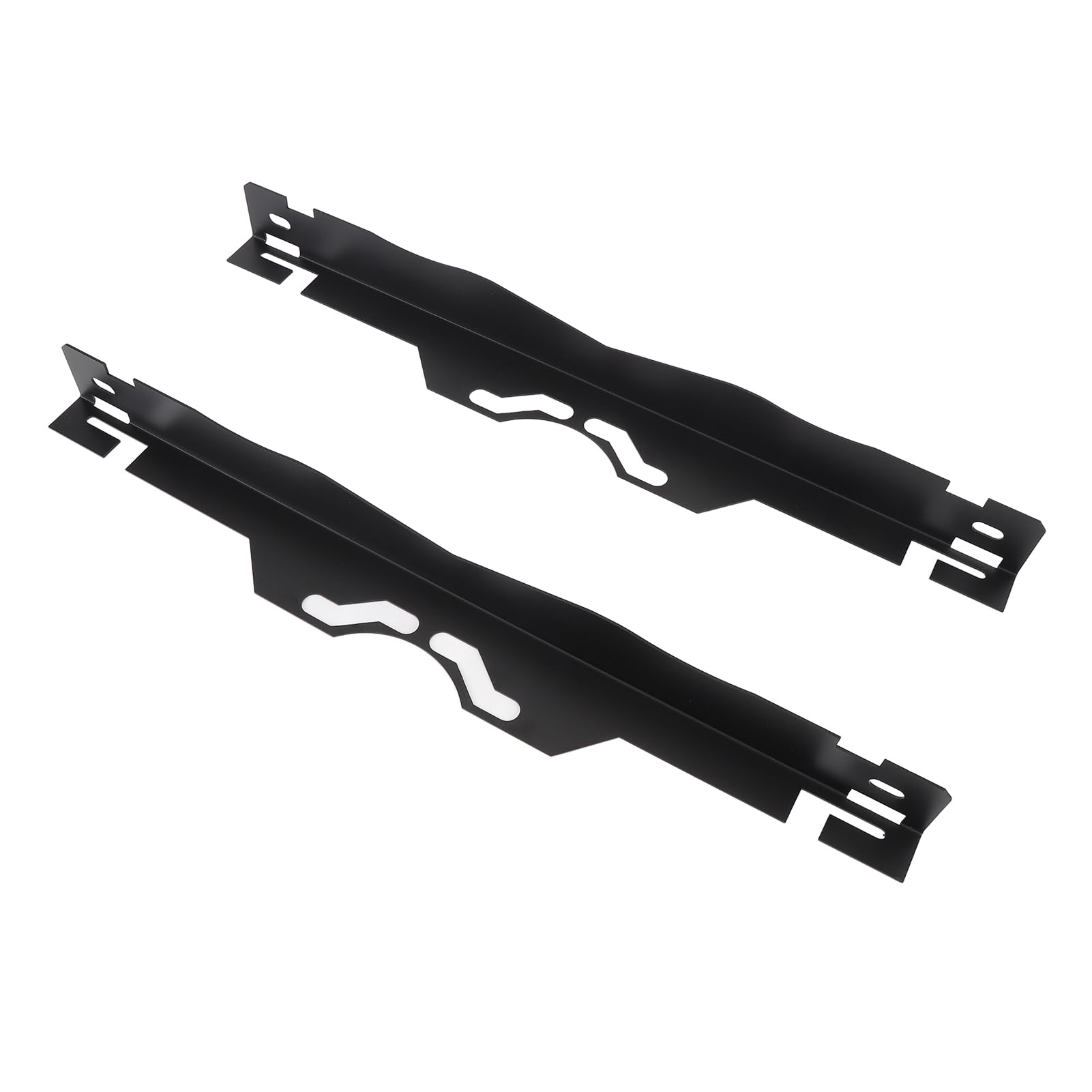 Cocoarm 2X Achsvermessungswerkzeug, Schwere Edelstahl Zehenausrichtung Werkzeugplatten, Spurvermessungswerkzeug Platten Ersatzteile Zubehör Radwinkelausrichtungswerkzeuge (Black) von Cocoarm