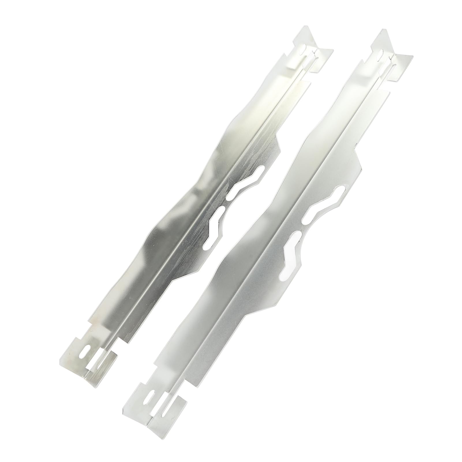 Cocoarm 2X Achsvermessungswerkzeug, Schwere Edelstahl Zehenausrichtung Werkzeugplatten, Spurvermessungswerkzeug Platten Ersatzteile Zubehör Radwinkelausrichtungswerkzeuge (Silver) von Cocoarm