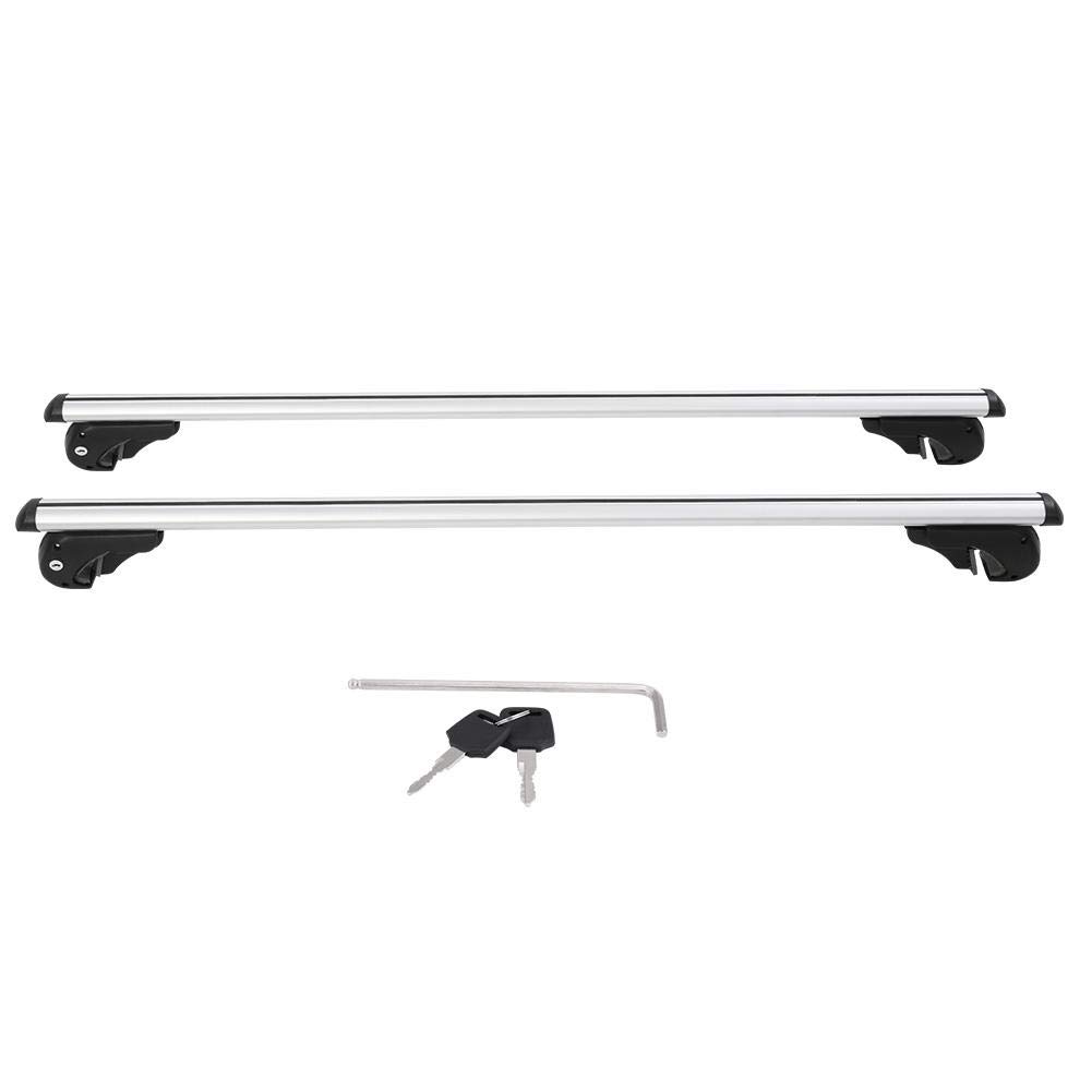 Cocoarm Aluminium Dachträger Dachbügel 120cm Automotive Relingträger Querstange Abschließbare Schiene Gepäckträger, Maximale Belastung 150kg Cocoarm Aluminium Dachträger Dachbügel 120cm Automotive Relingträger Querstange Abschließbare Schiene Gepäckträger, Maximale Belastung 150kg von Cocoarm