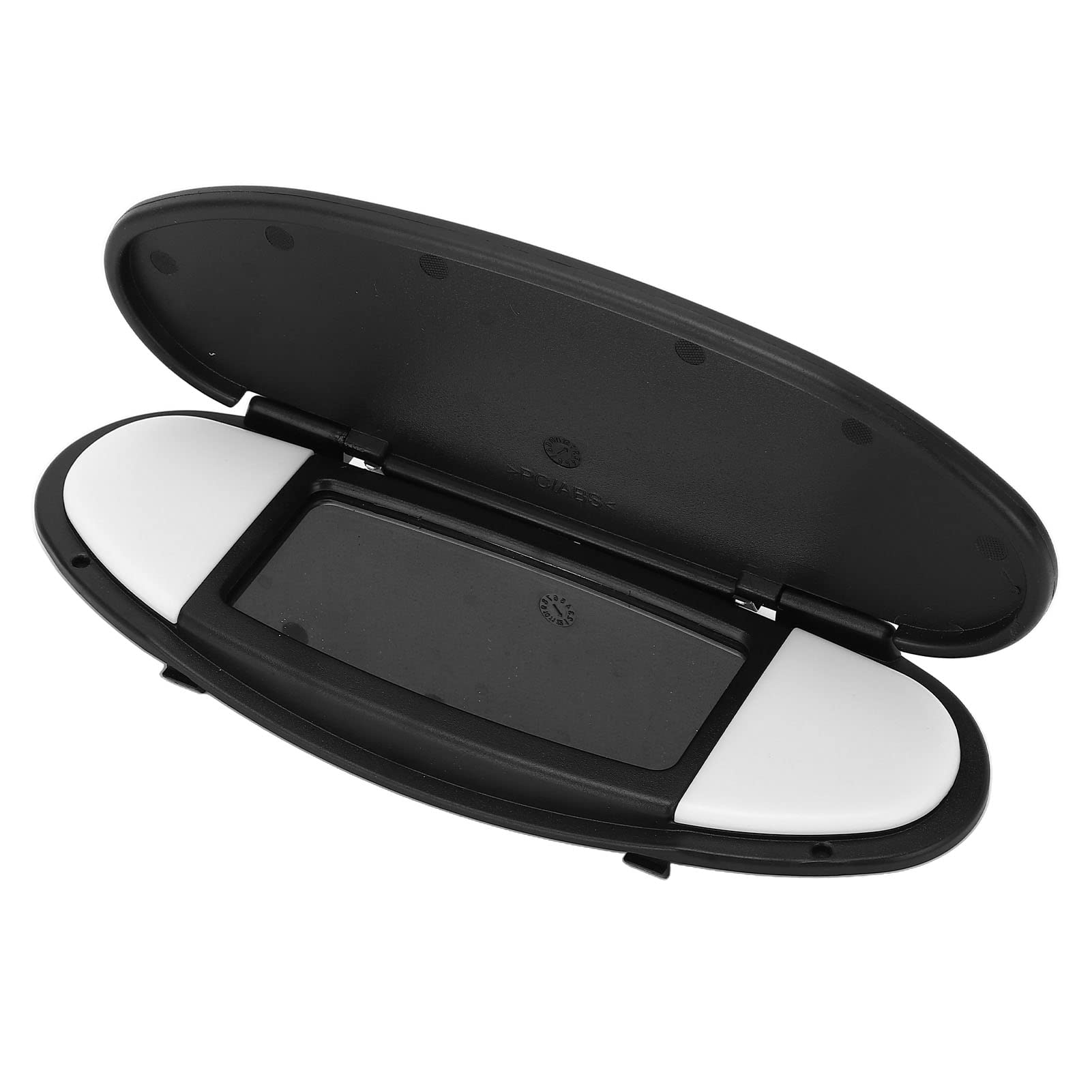 Ersatz der vorderen Sonnenblende mit Make-up-Kosmetikspiegel, Auto Kosmetikspiegel, Sonnenschutz Spiegel, Car Makeup Sun Visor Mirror Cover für Mini R55 R56 R60 2007-2014 (Black) von Cocoarm