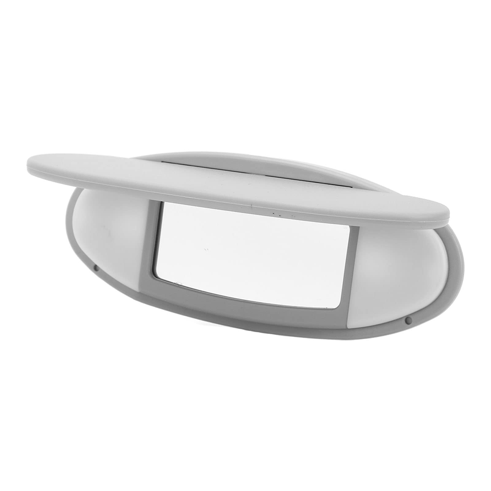Ersatz der vorderen Sonnenblende mit Make-up-Kosmetikspiegel, Auto Kosmetikspiegel, Sonnenschutz Spiegel, Car Makeup Sun Visor Mirror Cover für Mini R55 R56 R60 2007-2014 (Gray) von Cocoarm