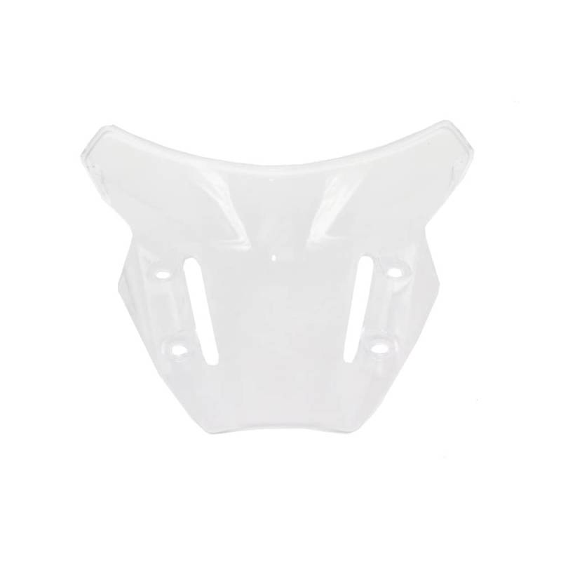 Motorrad-Windschutzscheibenschutz, ABS Wind Defflector Vordere Windschutzscheibe-Spoiler-Bildschirm für MT09 FZ09 2021-2022 1,4x8.9x4,3in, Verbessertes Reitkomfort, Dünn und Anpassbar (Transparent) von Cocoarm