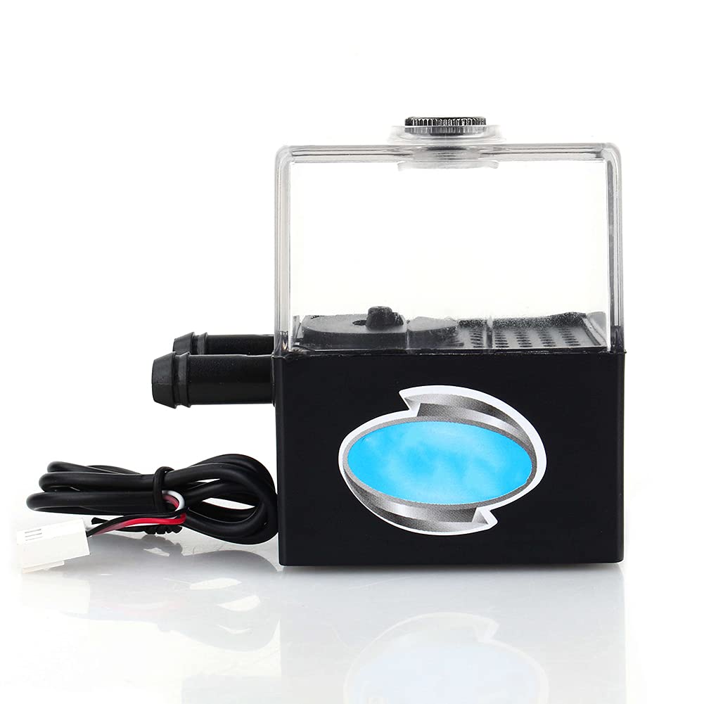 SC-300T DC 12 V Flüsterleiser Wasserkühlung Pumpe, Extrem Leise Wasserpumpe und Pumpentank Teile Wasserkühlungspumpe Tank 300 l/h für PC CPU Flüssigkühlsystem SC-300T DC 12 V Flüsterleiser Wasserkühlung Pumpe, Extrem Leise Wasserpumpe und Pumpentank Teile Wasserkühlungspumpe Tank 300 l/h für PC CPU Flüssigkühlsystem von Cocoarm