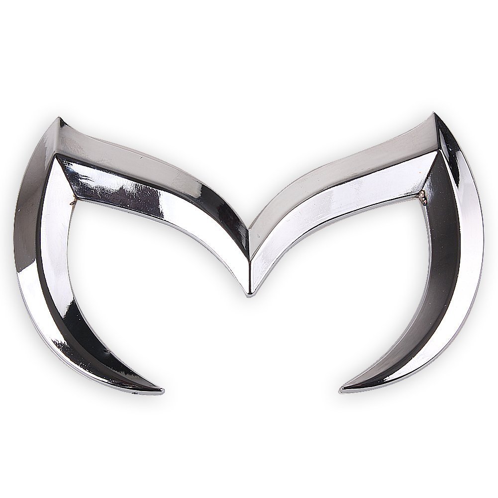 Coepoch Mazda Sliver Sporty Metal Evil 'M' Heckklappen-Abzeichen Emblem 3 5 6 von Coepoch