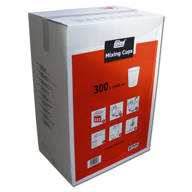 Colad Mischbecher 1400Ml 50 Stück von Autoteile Gocht von Colad inventing more