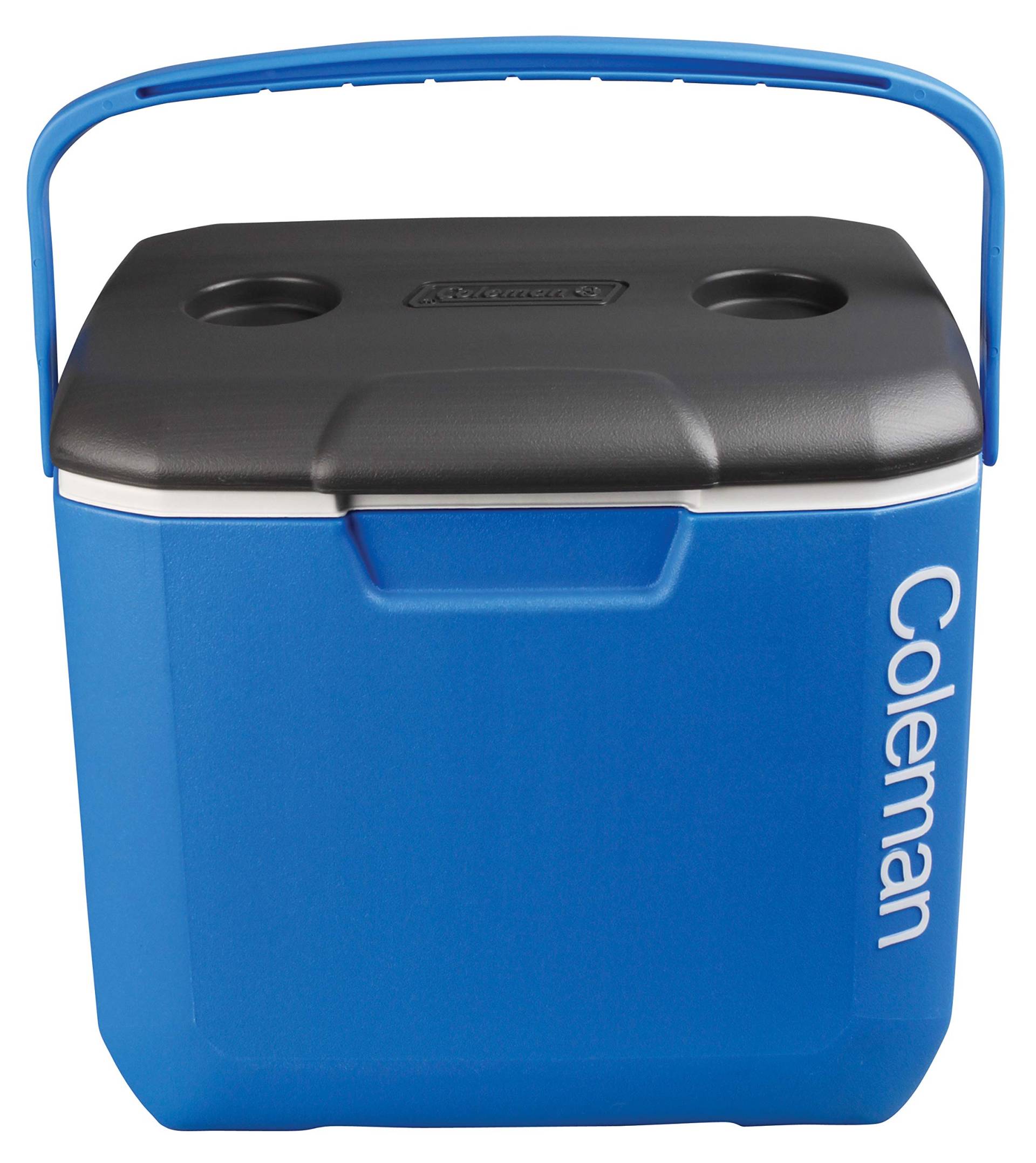 Coleman Cool Box 30QT Performance Cooler, 28 Liter Fassungsvermögen, große Hochleistungs-Kühlbox, Eisbox für Getränke, blau von Coleman