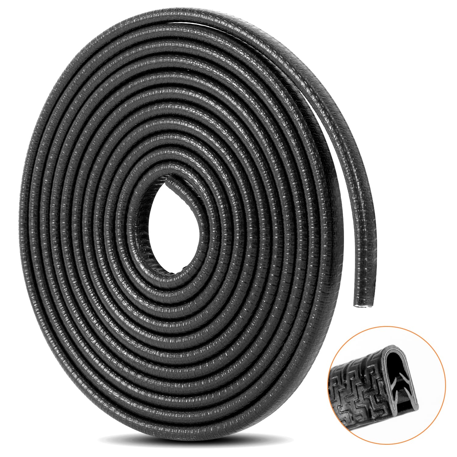 Kantenschutz Autotür 5M U-Form Gummi Kantenschutz Auto Universal Fit Schwarz Gummi Kein Kleber Kantenschutz Kantenschutz Autotür 5M U-Form Gummi Kantenschutz Auto Universal Fit Schwarz Gummi Kein Kleber Kantenschutz von Colisal