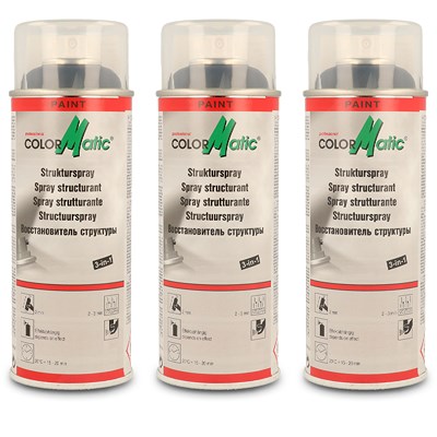 Colormatic 3x 400ml Strukturspray [Hersteller-Nr. 190339] von ColorMatic