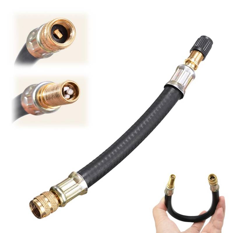 ComedyKing Universal Flexible Tire Valve Extenders for Car, 2025 Neu Universelle Flexible Reifenventilverlängerungen, Autoventil Verlängerung für universelle Autos LKWs Motorräder Fahrräder (100mm) von ComedyKing
