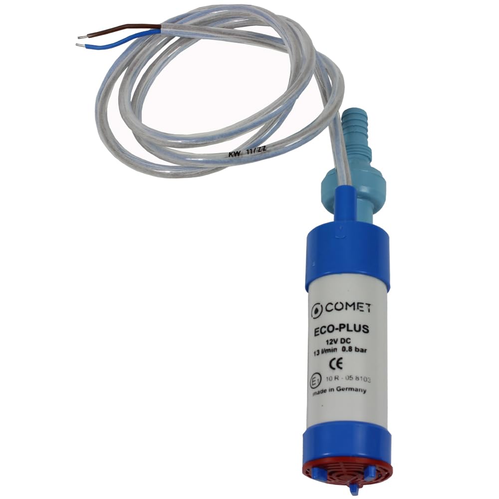 ECO-PLUS Tauchpumpe Wasserpumpe mit Rückschlagventil und Filter 12V 10 l/min ECO-PLUS Tauchpumpe Wasserpumpe mit Rückschlagventil und Filter 12V 10 l/min von Comet