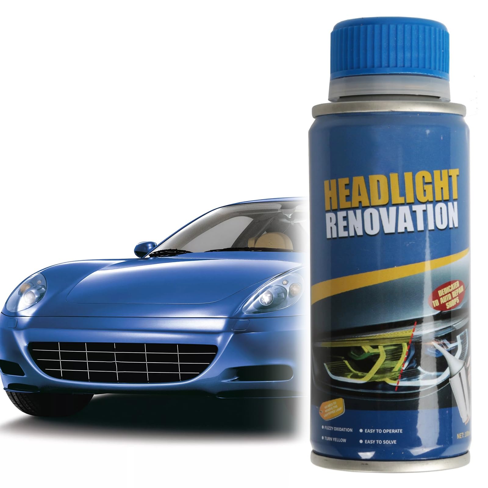 Comioke 100 ml Universal-Auto Scheinwerfer Reparaturflüssigkeit, Autoscheinwerfer-Erneuerung, Polierflüssigkeitspolymer-Nachfüllflasche Comioke 100 ml Universal-Auto Scheinwerfer Reparaturflüssigkeit, Autoscheinwerfer-Erneuerung, Polierflüssigkeitspolymer-Nachfüllflasche von Comioke