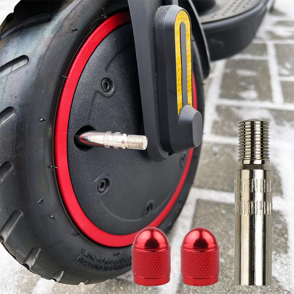 Ventil Verlängerung Adapte, Ventilverlängerungen, Ventilverlängerungen Adapter, Ventilverlängerung Autoventil, Scooter Ventilverlängerungs Adapter, Tubeless Ventil, Ventilverlängerung E Scooter von Comioke