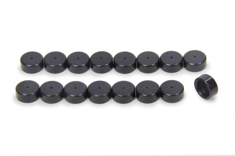 COMP Cams 621-16 Set mit 16 gehärteten Wimpernkappen mit 11/32 Zoll Ventilschaft, 0,53 cm Kopfhöhe von Comp Cams