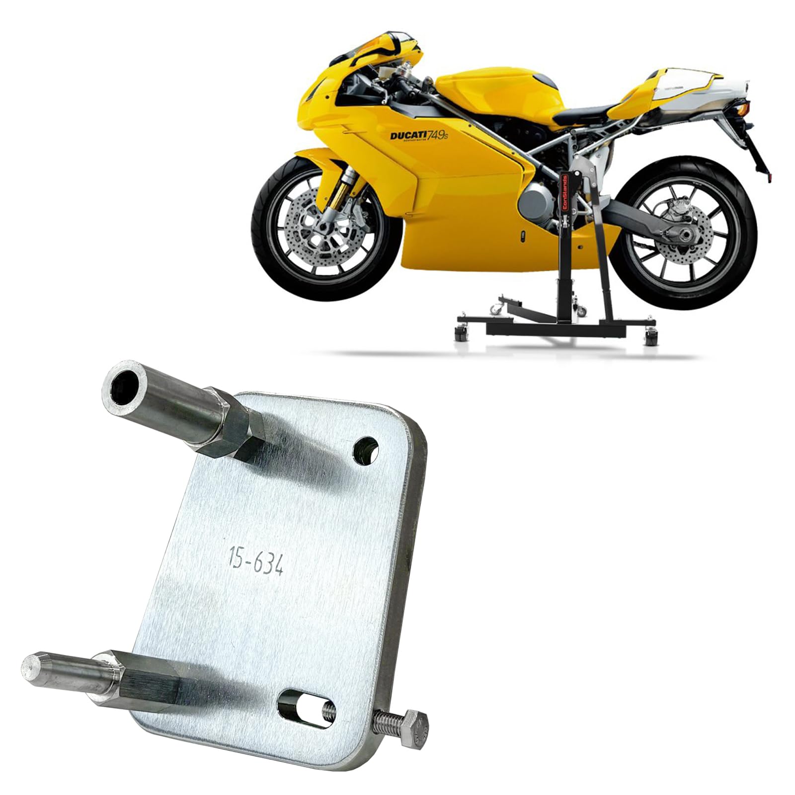 Adapterplatte für ConStands Power Classic/Evo für Ducati 999/749 03-07 von ConStands