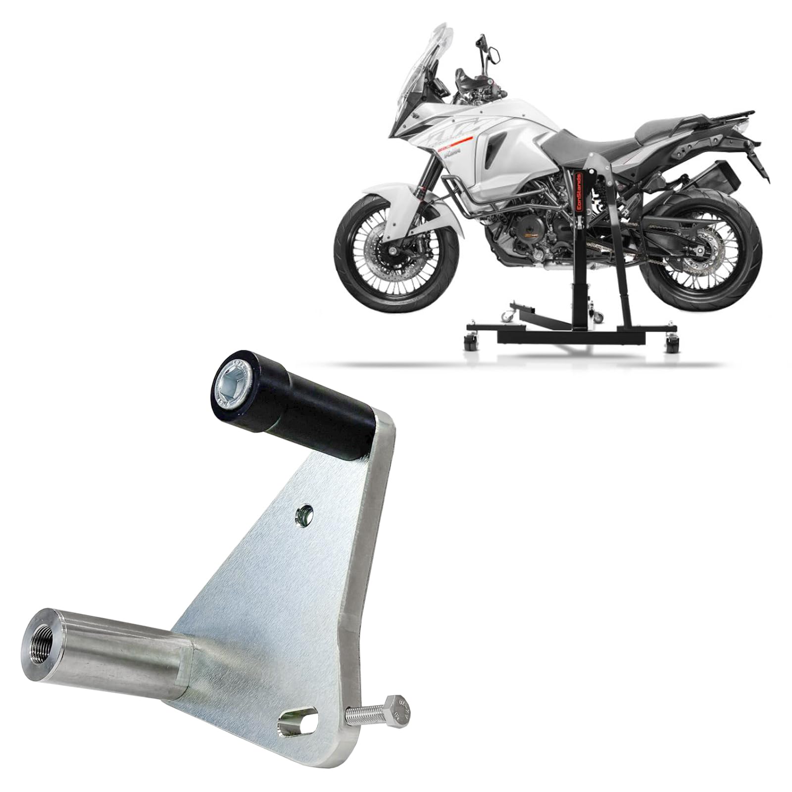 Adapterplatte für ConStands Power Classic/Evo für KTM 1290 Super Adventure 15-16 Adapterplatte für ConStands Power Classic/Evo für KTM 1290 Super Adventure 15-16 von ConStands