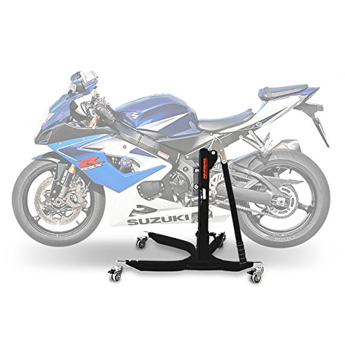 CS Power Classic-Zentralständer für Suzuki GSX-R 1000 05-08 Schwarz Matt von ConStands