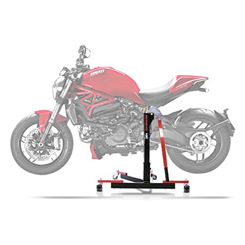 CS Power Evo-Zentralständer für Ducati Monster 821 14-20 Rot von ConStands