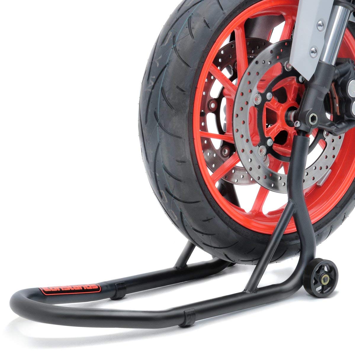 ConStands - Motorrad Montageständer für BMW F 650/CS Scarver,F 650 GS/Dakar/ST,F 800 GS/R/S/ST Vorderrad Fork Schwarz-Matt ConStands - Motorrad Montageständer für BMW F 650/CS Scarver,F 650 GS/Dakar/ST,F 800 GS/R/S/ST Vorderrad Fork Schwarz-Matt von ConStands