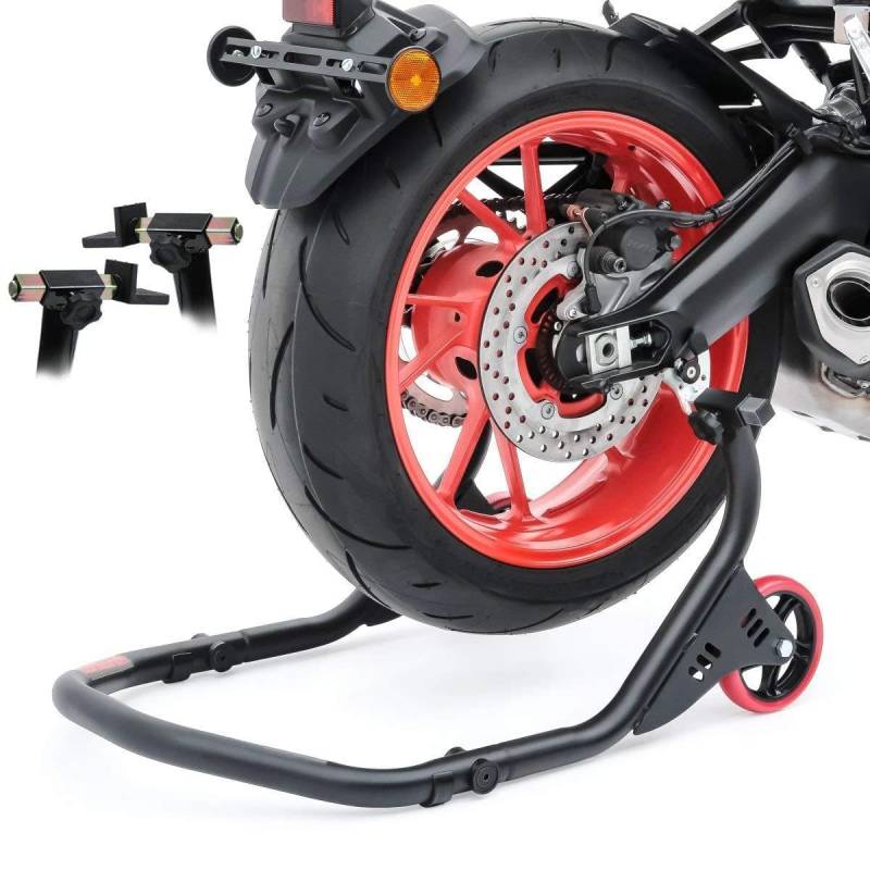 ConStands - Motorrad Montageständer für Yamaha MT-07 Hinten Falcone Schwarz von ConStands
