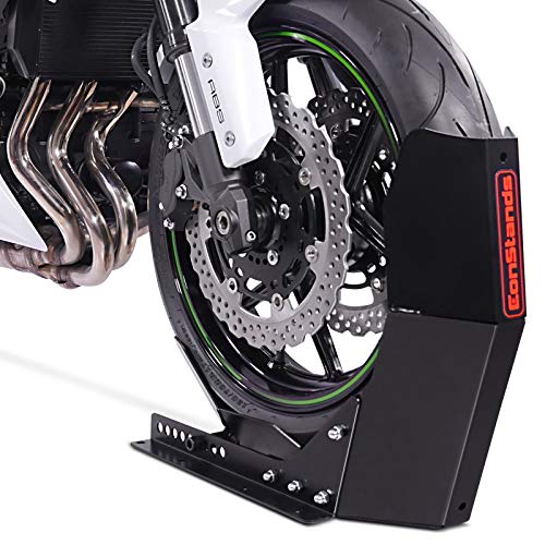 Easy Fix Transportständer Kompatibel für Vespa GTS 250/300 Vorderrad Roller Wippe sw von ConStands