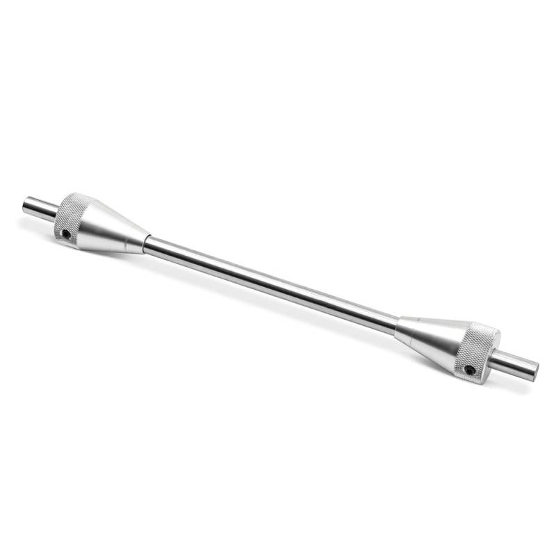 Motorrad Auswuchtachse 19mm mit Klemmkonen/Konus für Wuchtbock Achse von ConStands