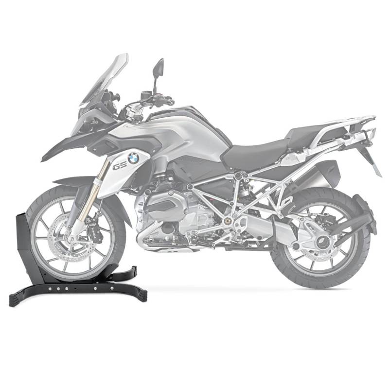 Motorradwippe CS Easy Plus für BMW R 1200 GS Motorradständer bis 21 Zoll schwarz von ConStands