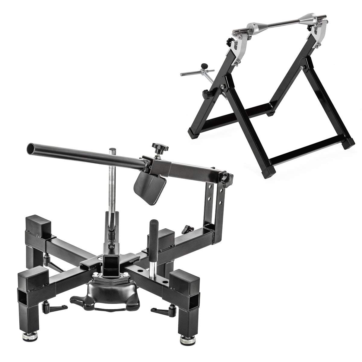 Reifenmontiergerät 12-21" Set + Wuchtbock für Motorradreifen schwarz Reifenmontiergerät 12-21" Set + Wuchtbock für Motorradreifen schwarz von ConStands