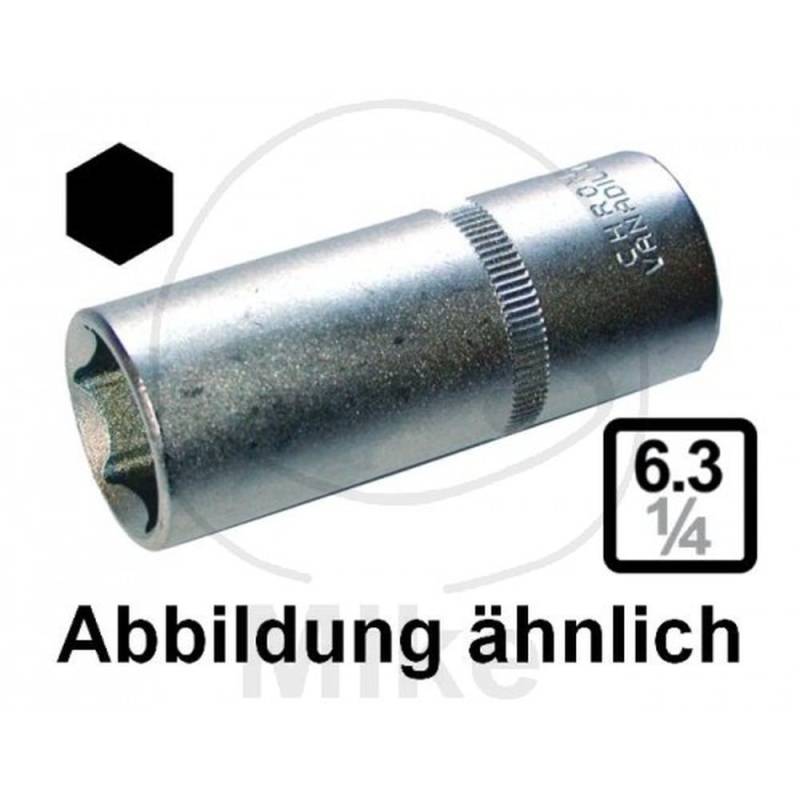 Steckschlüssel-Einsätze, tiefe Ausführung, 1/4"-Antrieb, 11-tlg. von Condor