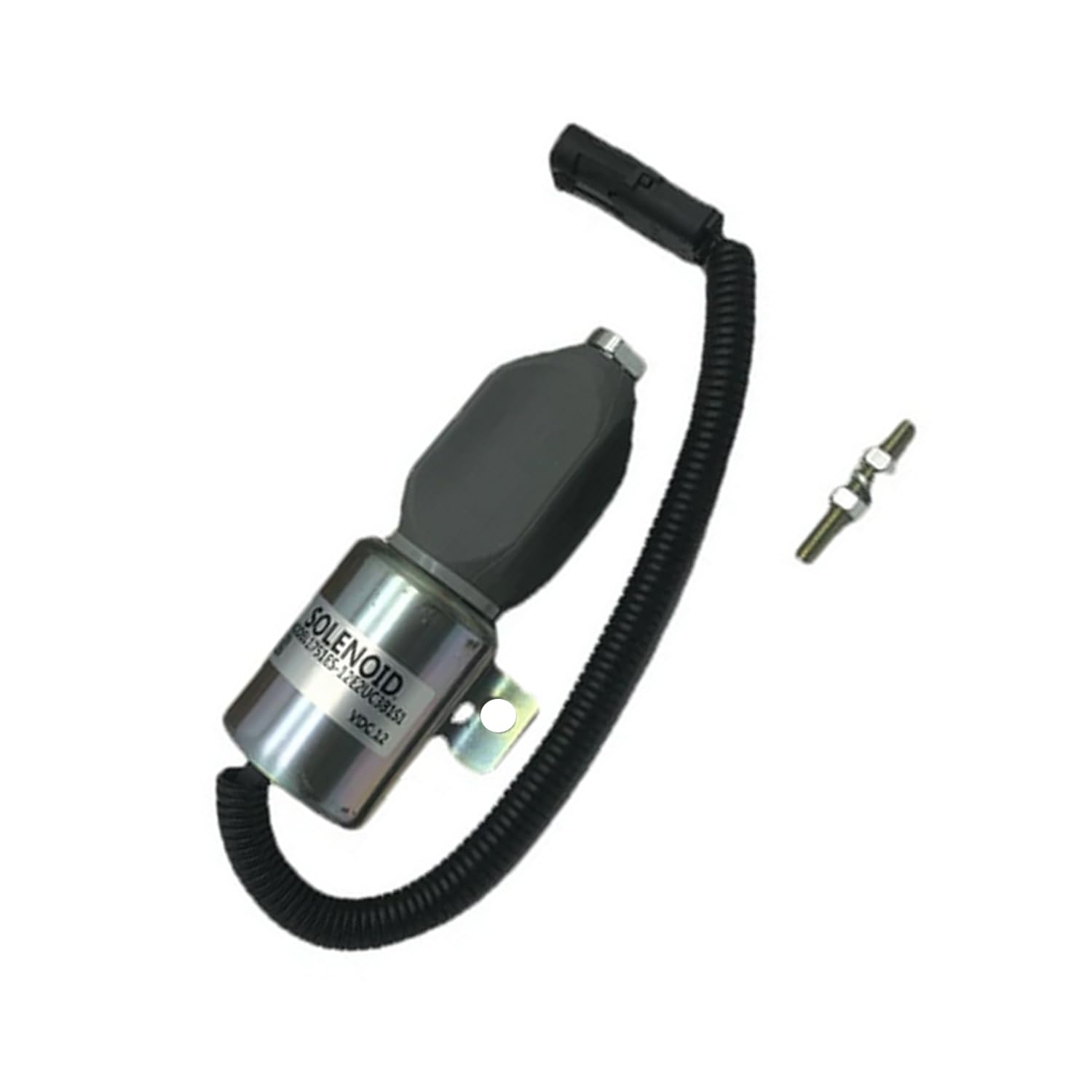 Congparts 12 V Kraftstoffabschalt-Magnetspule 1751ES-12E2UC3B1S1 1700-1508, kompatibel mit Woodward 1700 Serie von Congparts