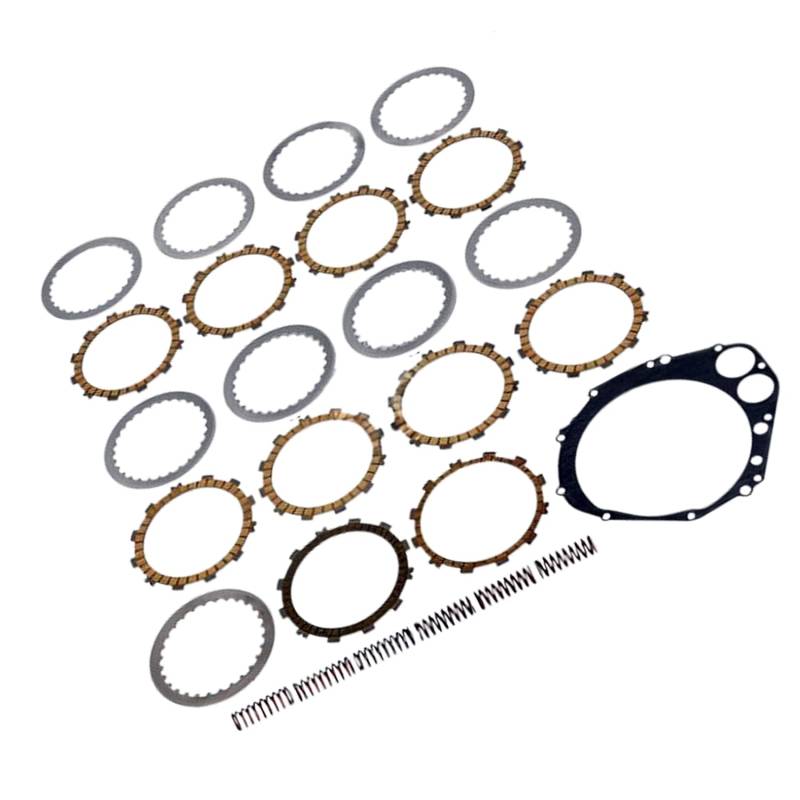 Congparts 21400-36870 Kompletter Kupplungssatz 21400-36871 2140036870 2140036871 Kompatibel mit Suzuki GSXR1000 GSX-R1000 2007-2008 von Congparts