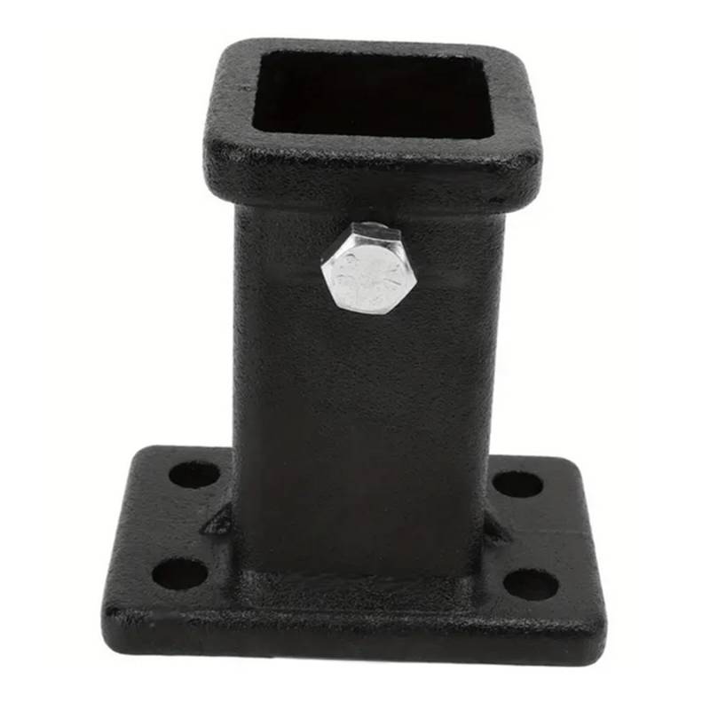 Congparts Anhängerkupplung Wandhalterung 2 Anschraubbare Empfängerrohradapter Öffnung Stoßstange Anhängerkupplung Empfänger 5.1 cm von Congparts