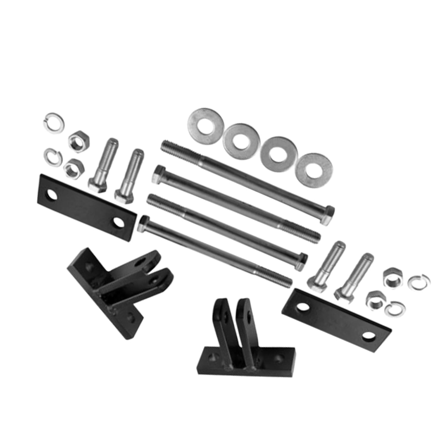 Congparts Bolt-on Adapter Kit BX88230 Kompatibel mit Blue Ox Kompatibel mit Ford Kompatibel mit Volvo Kompatibel mit Toyota Kompatibel mit Honda Kompatibel mit Jeep Wrangler SUV TJ YJ XJ JK von Congparts