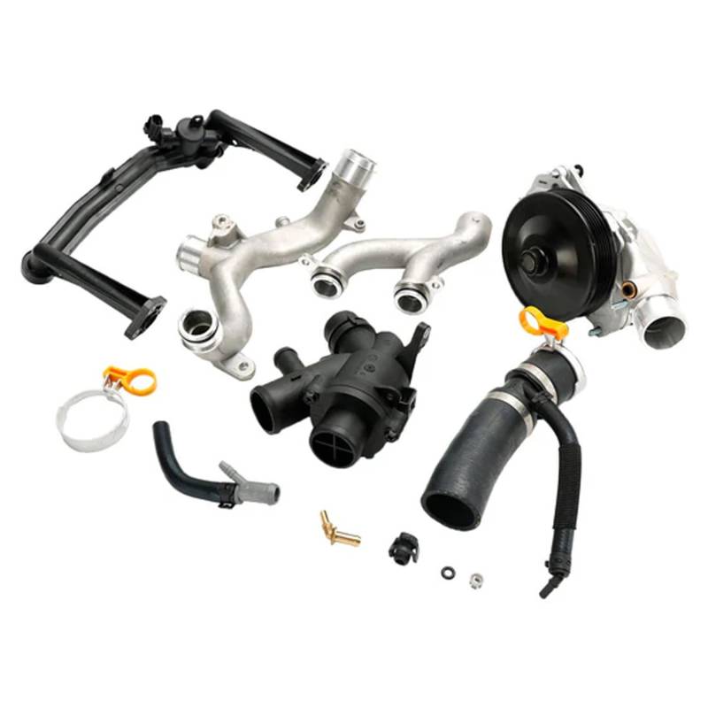 Congparts Kühlsystem-Kit LR092992 LR090630 kompatibel mit F-Pace 5.0L 3.0L F-Type 3.0L 5.0L XF 3.0L 5.0L XE 3.0 XJ 3.0L 5.0L Kompatibel mit Land Rover Discovery 3.0L 2017-2020 von Congparts