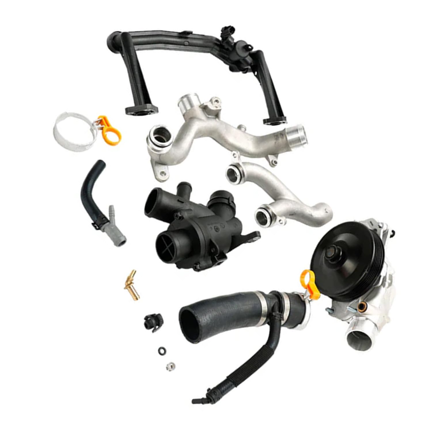 Congparts Kühlsystem-Kit LR117568 LR107288 kompatibel mit Land Rover Discovery 3.0L 2017-2020 Kompatibel mit F-Pace 5.0L 3.0L F-Typ 3.0L 5.0L XF 3.0L 5.0L XE 3.0 XJ 3.0L 5.0L Congparts Kühlsystem-Kit LR117568 LR107288 kompatibel mit Land Rover Discovery 3.0L 2017-2020 Kompatibel mit F-Pace 5.0L 3.0L F-Typ 3.0L 5.0L XF 3.0L 5.0L XE 3.0 XJ 3.0L 5.0L von Congparts