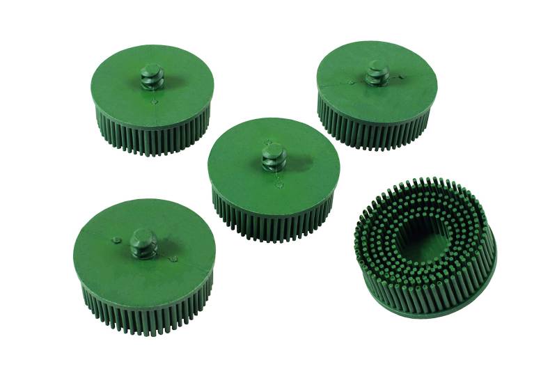 Connect Workshop Consumables 32198 Abracs Quick Lock Bristle Brush 50mm x P50 Green 5pc von Connect