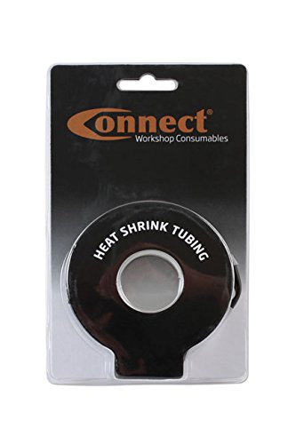 Connect Workshop Consumables 37117 Heat Shrink Tubing on a roll 12.7mm 1.22m roll Black von Connect