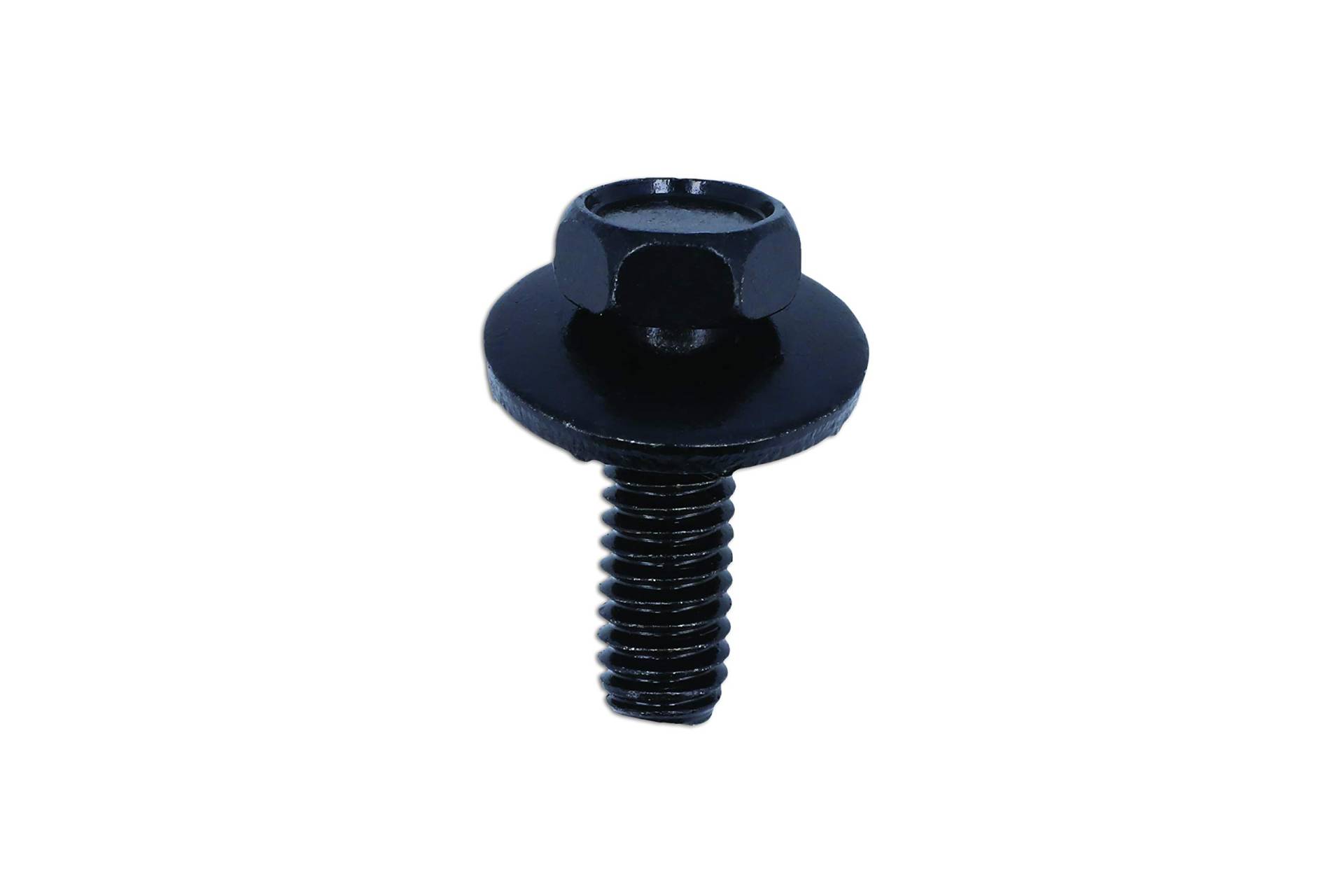 Connect Workshop Consumables 36422 Black Hex-Head Body Screw with Washer - for Toyota 50pc von Connect