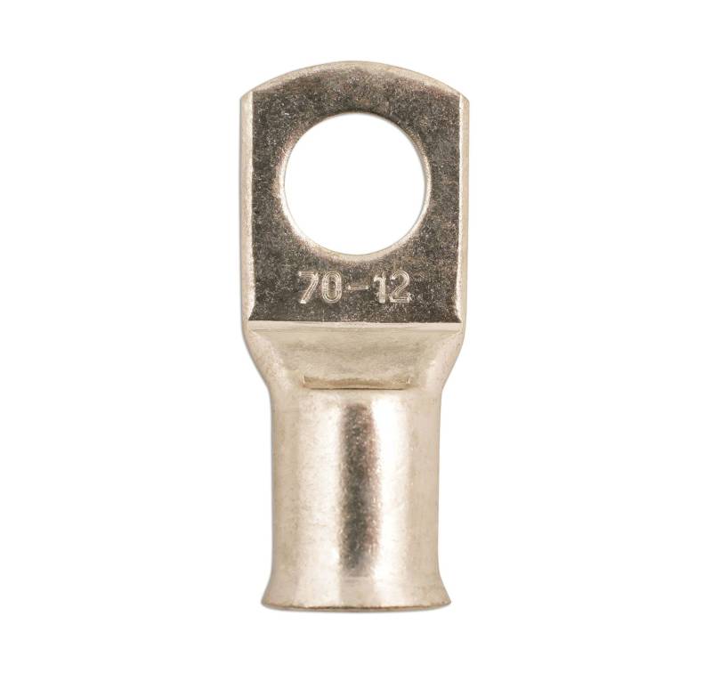 Connect 30082 Copper Tube Terminals 70mm² x 12.0mm 10pc von Connect