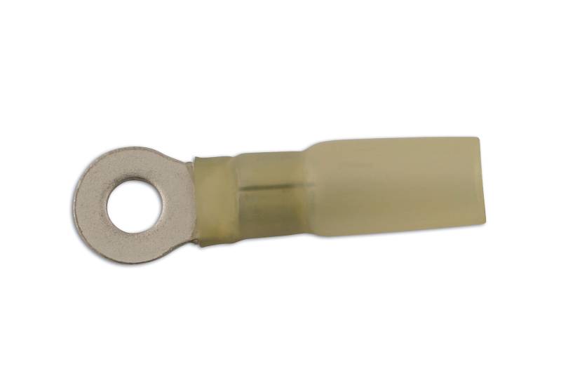 Connect 30232 Yellow Heat Shrink Ring Terminal 6.0mm 25pc von Connect