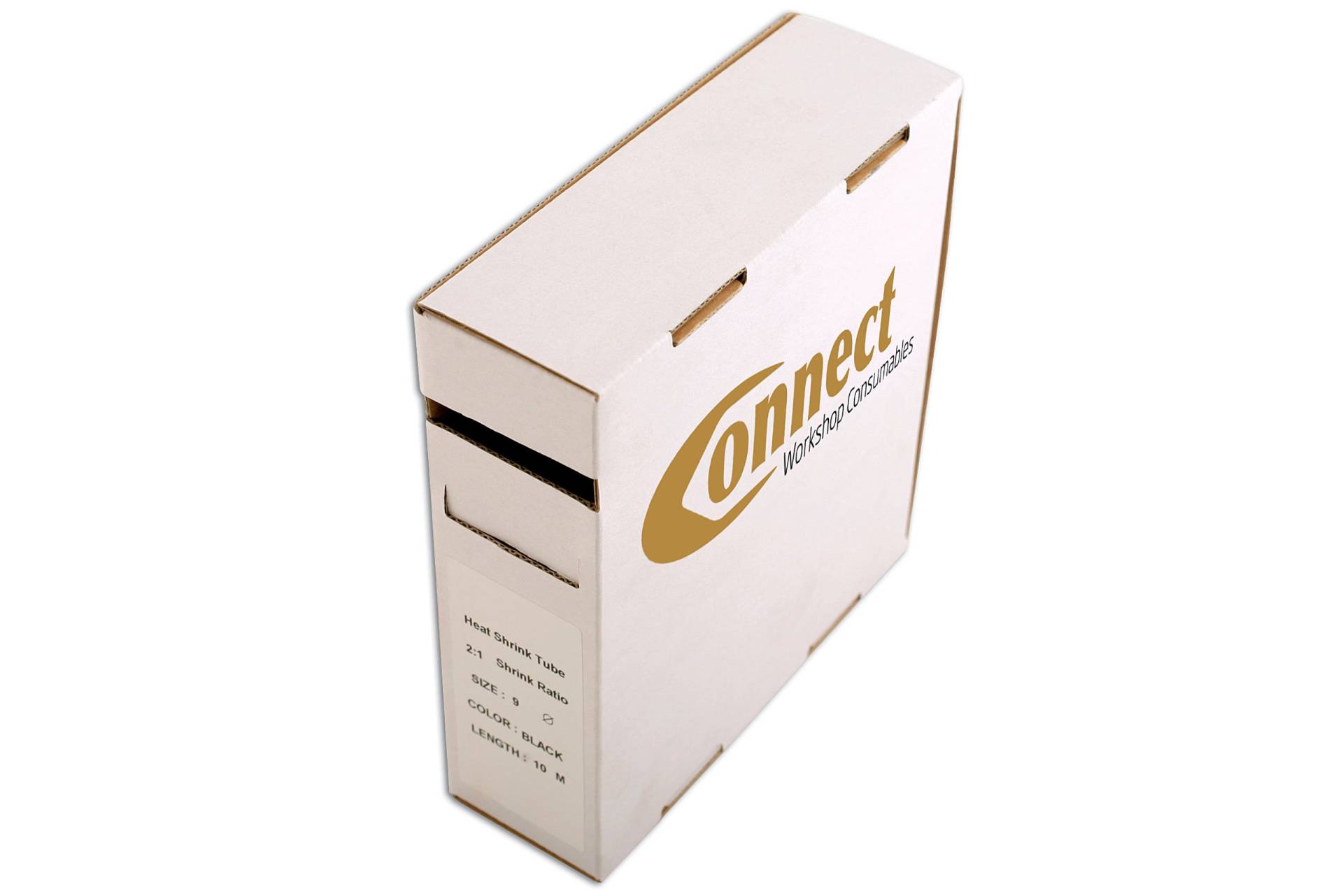 Connect 30389 12 mm x 10 m, Verschiedene Rolle Box – Schwarz von Connect