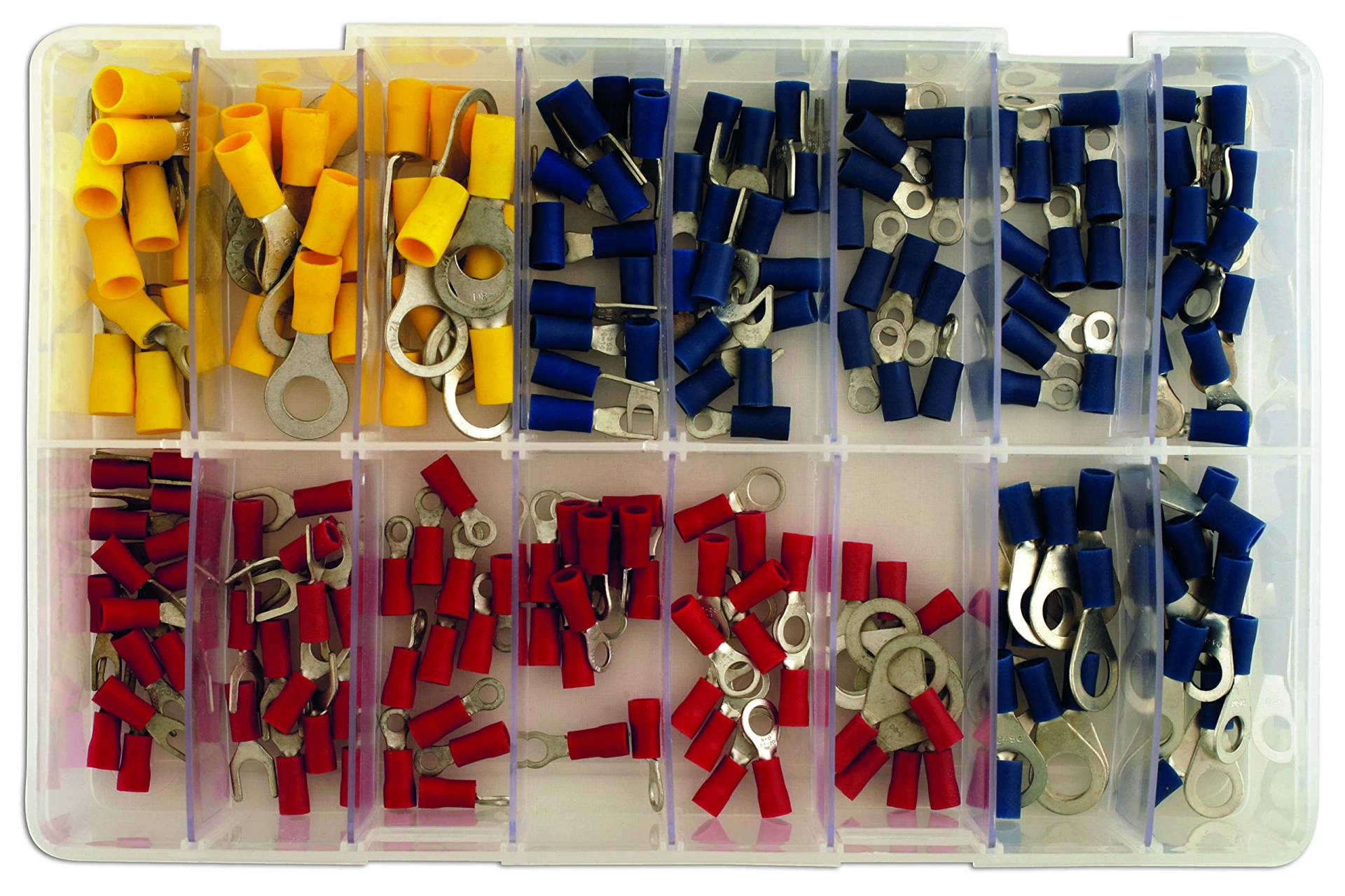 Connect 31854 Assorted Ring & Fork Terminals Box - 200pc von Connect
