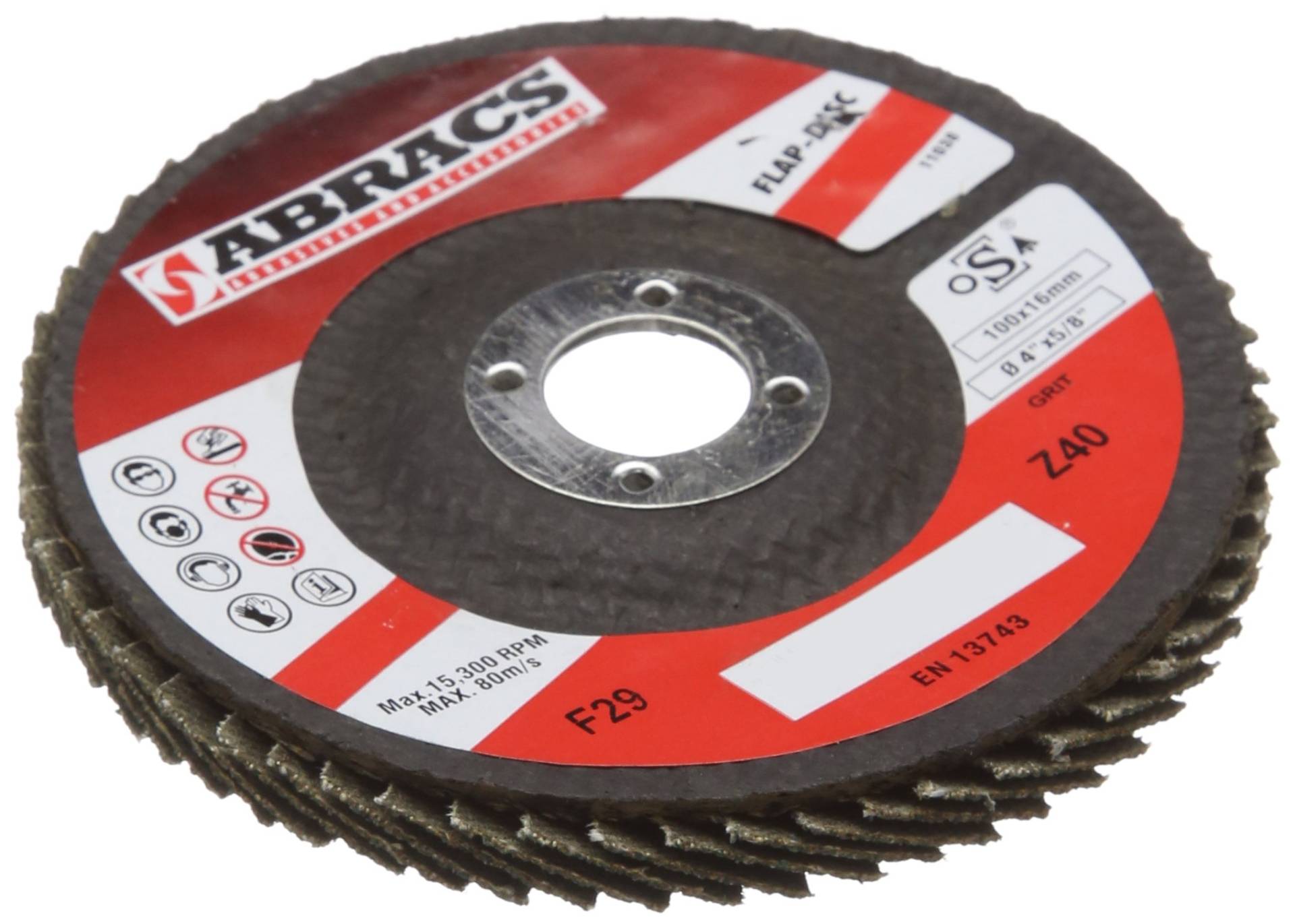 Connect 32079 Flächerschleifscheiben Abracs, P40 x 100 mm, 5 Stück Connect 32079 Flächerschleifscheiben Abracs, P40 x 100 mm, 5 Stück von Connect