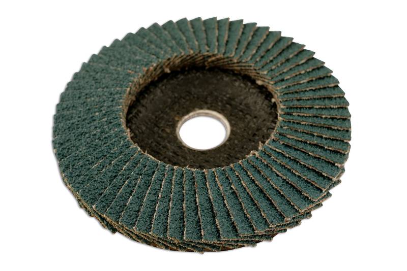 Connect 32080 Fächerschleifscheiben Abracs, P60 x 100 mm, 5 Stück von Connect