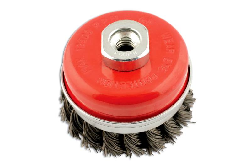 Connect 32130 Abracs Zopfbürste, M14 x 70 mm, 1 Stück von Connect