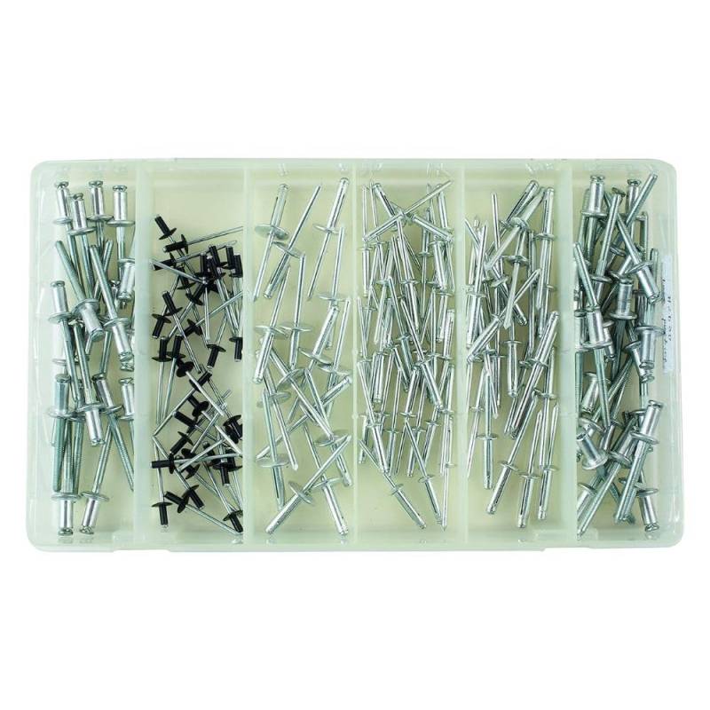 Connect 35996 Assorted Metal Trim Rivets 150pc von Connect